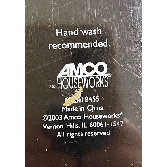 AMCO Stainless Steel Pie Cutter with Serrations Rust Proof New Old Stock Vintage - Picture 5 of 5